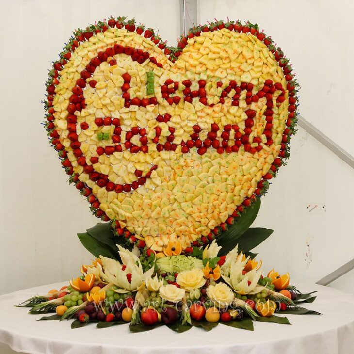 Art-carving.com Свадебная композиция "Лебеди"