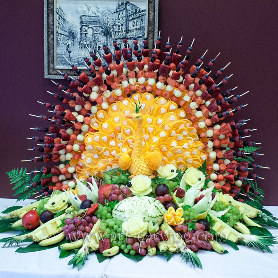 Art-carving.com Свадебная композиция "Лебеди"