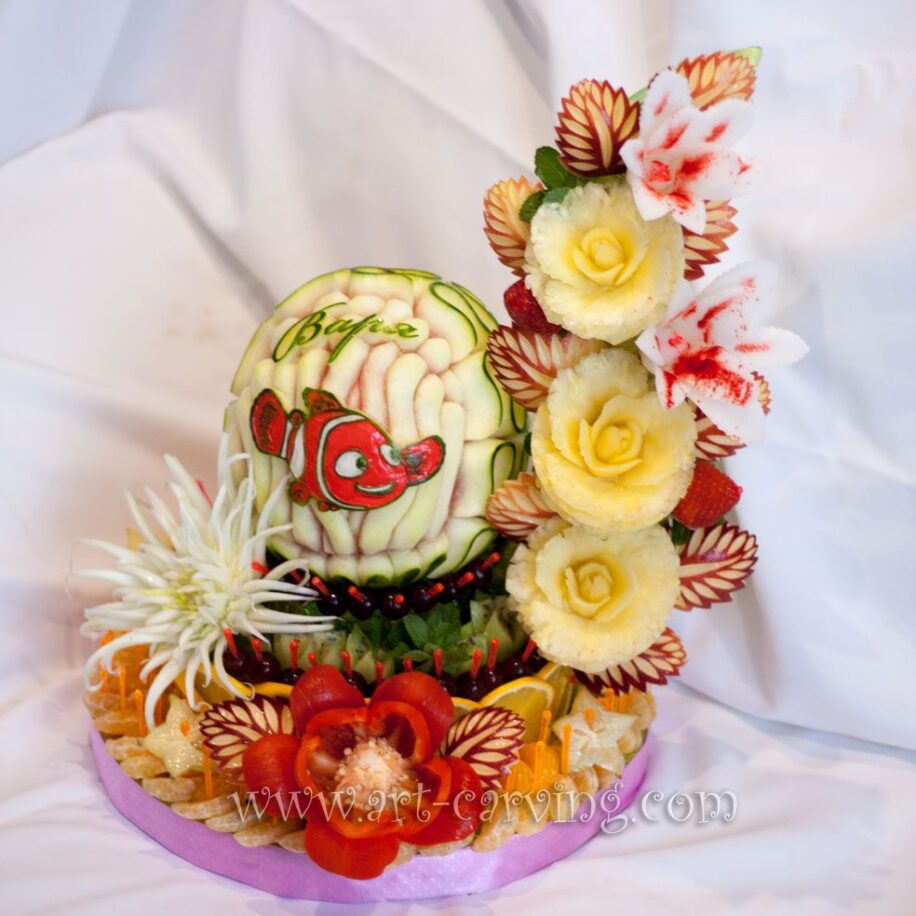 Art-carving.com Свадебная композиция "Лебеди"